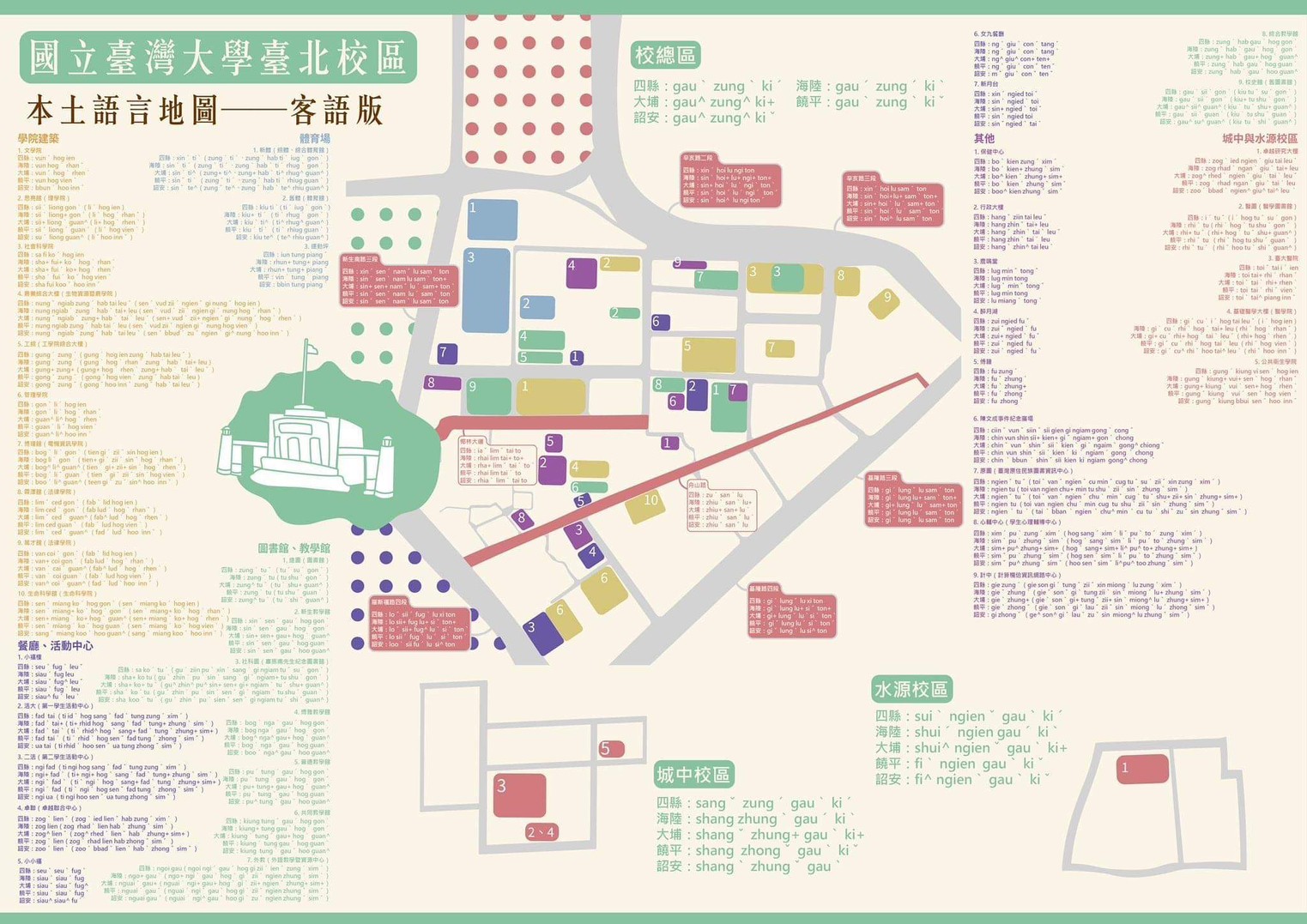台大校園創意推廣本土語言，呼籲大家關心自己「阿姆的話」