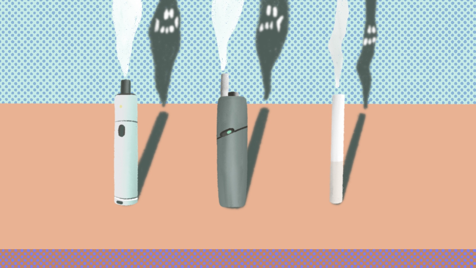 電子煙、加熱菸真的與紙菸不同嗎？