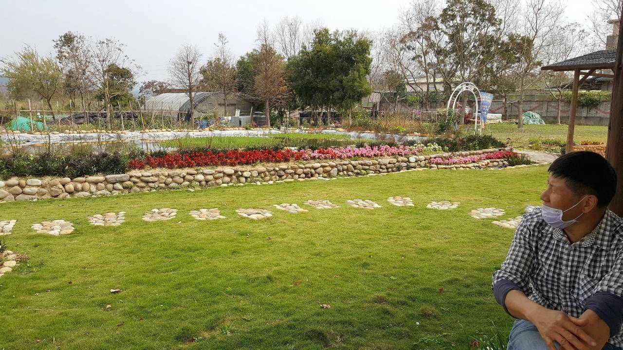 新埔內立社區免彎腰菜園 關懷長者