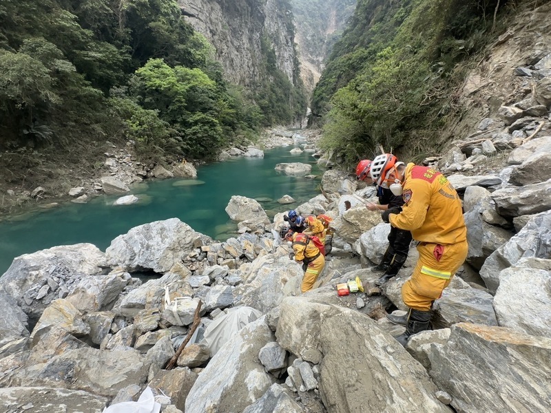 地震後太魯閣的美麗與哀愁