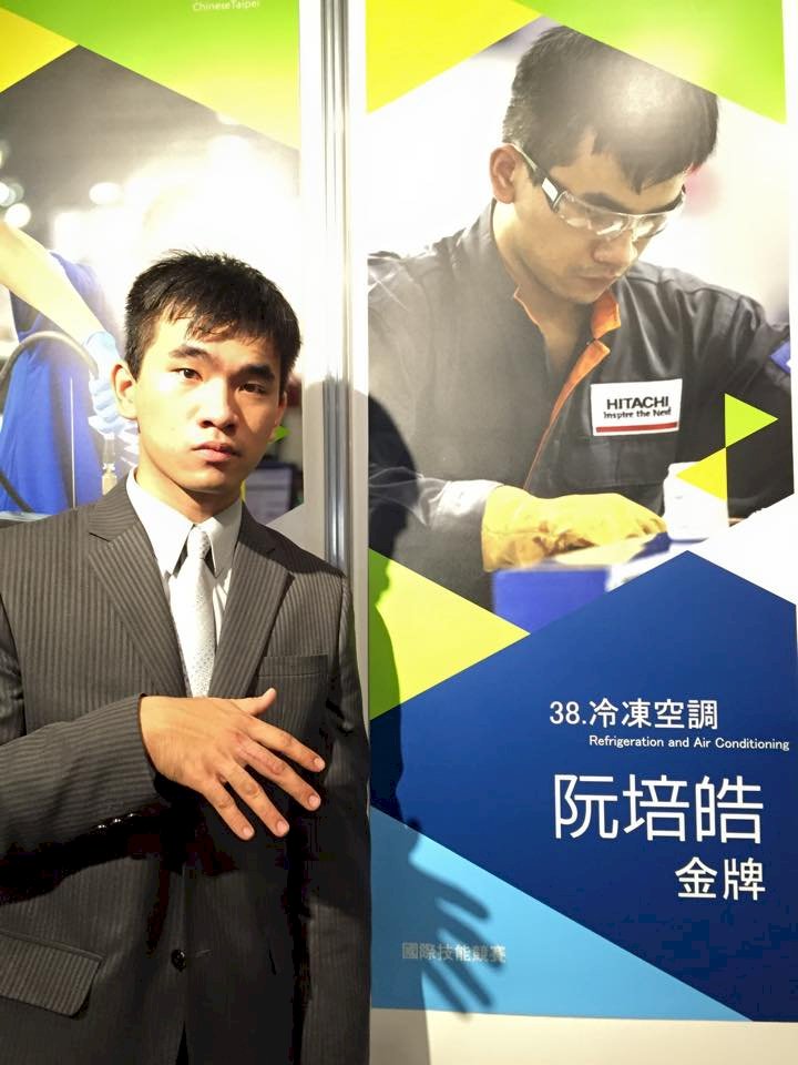 壞孩子變金牌國手 阮培皓奪空調世界冠軍