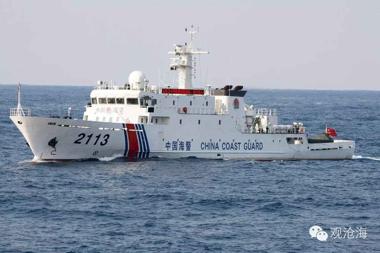 中國海警編隊又現身釣魚台 今年第20次
