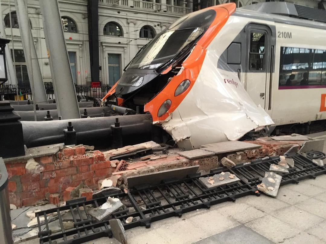 巴塞隆納列車事故 54傷