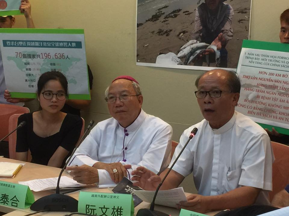 河靜鋼鐵廠爭議未停 越南區主教來台促重視