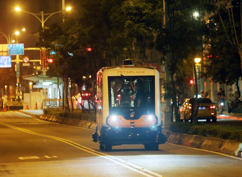 台北市推無人小巴  測試成功擬擴大施行