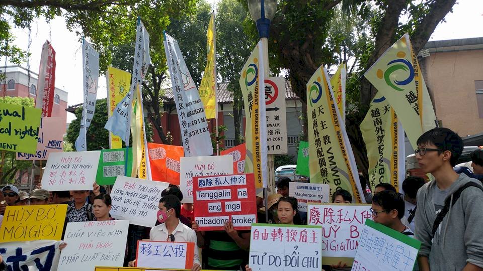 移工團體辦推模擬公投 籲政治平權