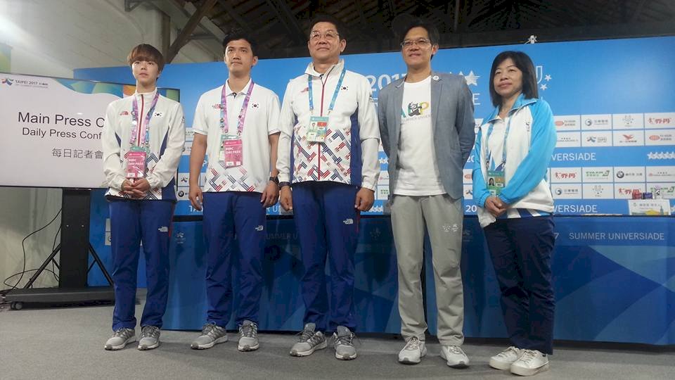 韓團長肯定台北世大運 感謝台灣人給支持