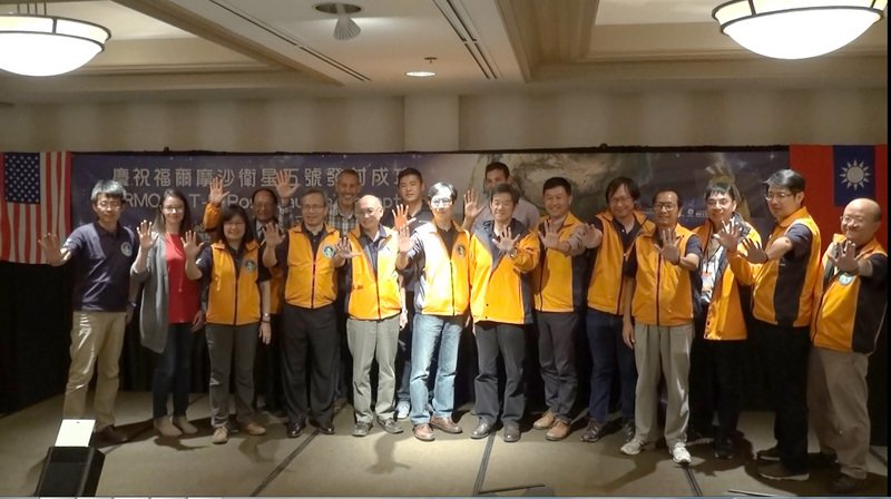 福衛五號工作團隊 將光榮返抵國門