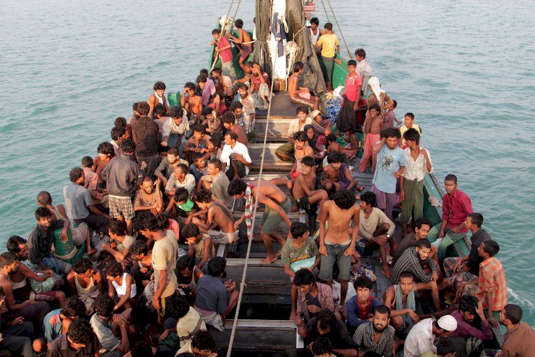 洛興雅難民船隻沉沒 至少5童溺斃