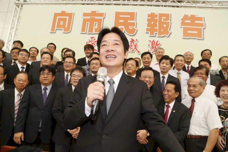 李孟諺代理台南市長 賴清德：市政不中斷