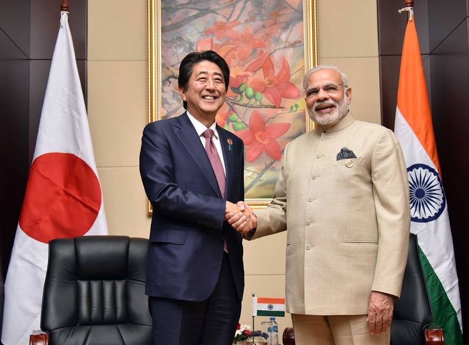 聯日抗中！印度下月與安倍召開領導人峰會 將簽重要軍事協議