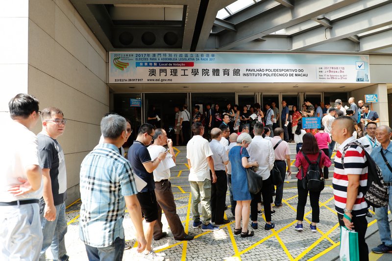 澳門立法會選舉 民主派直選取4席