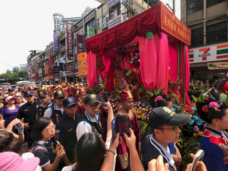 湄洲媽祖來台巡安 往南首站駐蹕嘉義新港