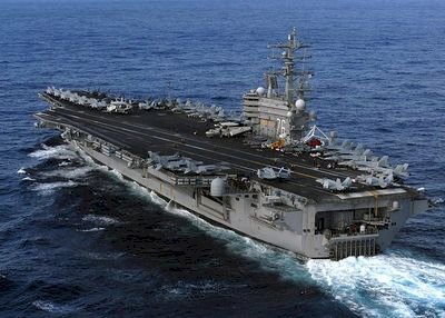 防北韓挑釁 美航艦軍演結束後繼續停留