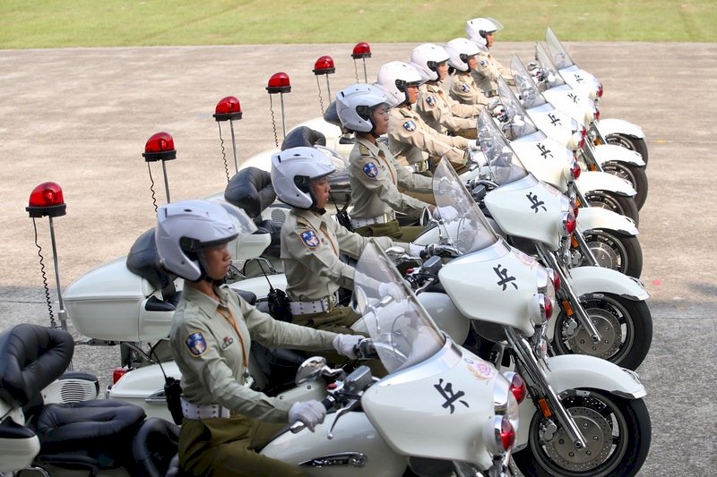 慶祝國慶 國軍特勤隊憲兵警衛排表演