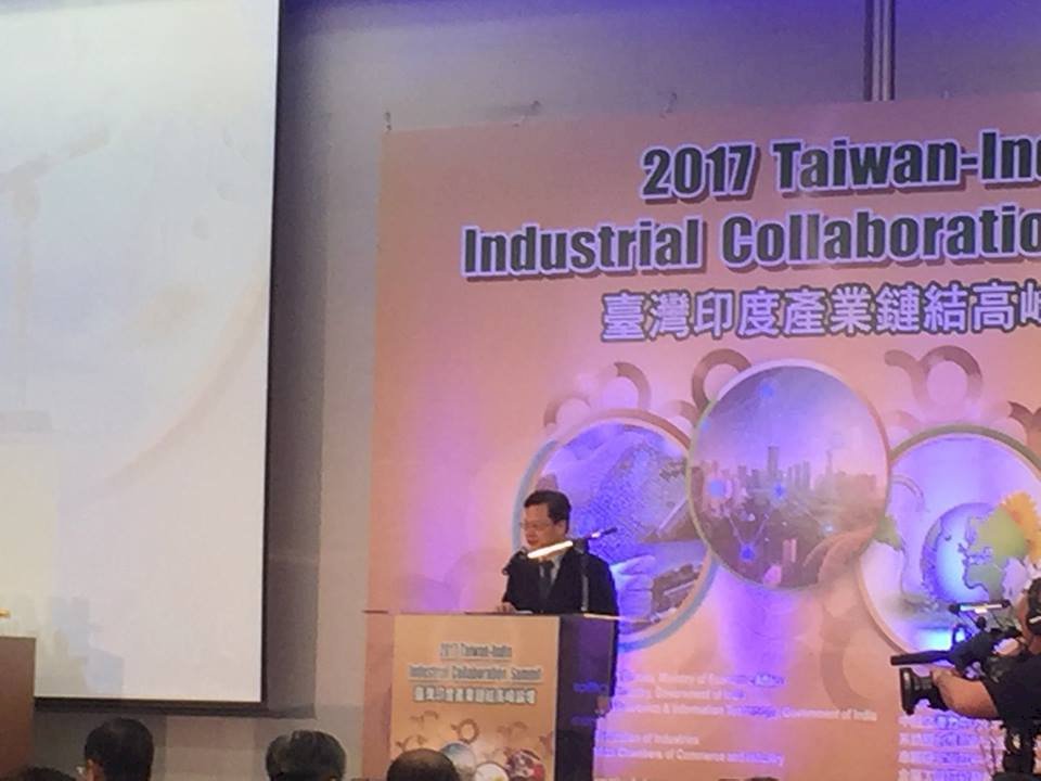 台印產業論壇 龔明鑫：助印成為製造大國