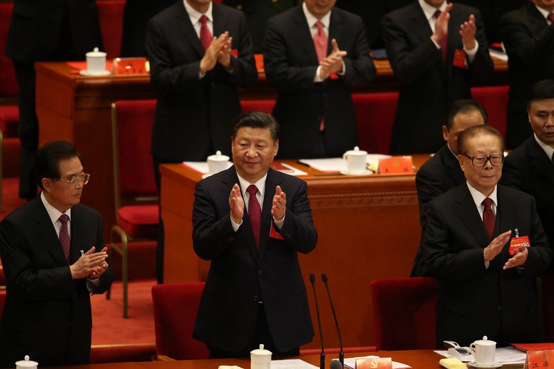 習近平新時代思想入黨章 未提黨主席制
