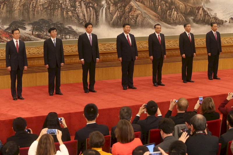 破常規 智囊王滬寧躍中共最高權力機構