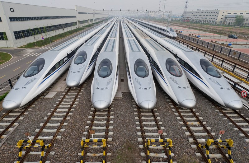 中國試驗無人駕駛高鐵 拼2022上路