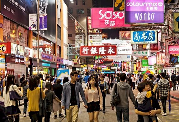 香港第三季店鋪租金大幅下滑 創21年來新低