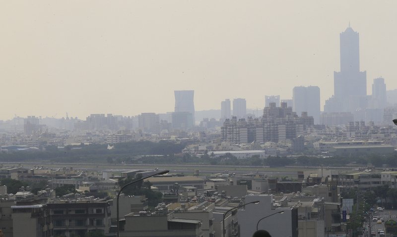 高屏空氣品質糟  小港前鎮紅色警示