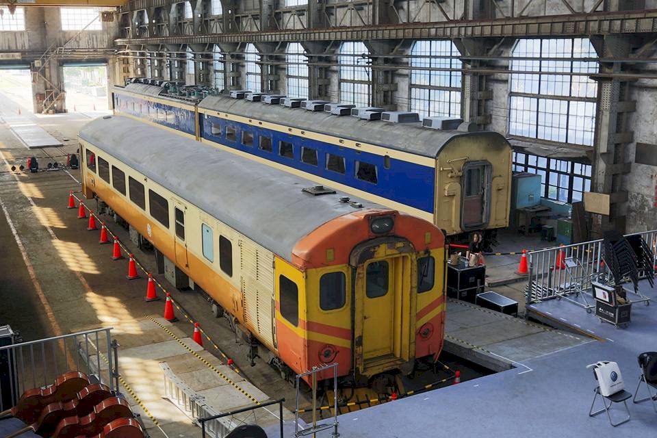 台北機廠音樂會 台日紀念車廂與樂團同台