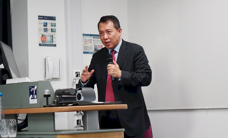 楊子葆倫敦暢談台灣文化與科技經驗