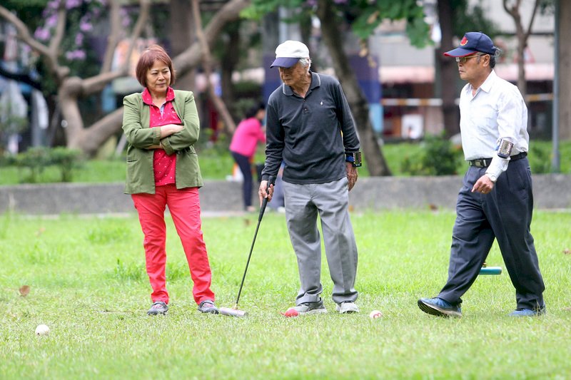 推廣木球 外交部邀駐台使節辦聯誼賽