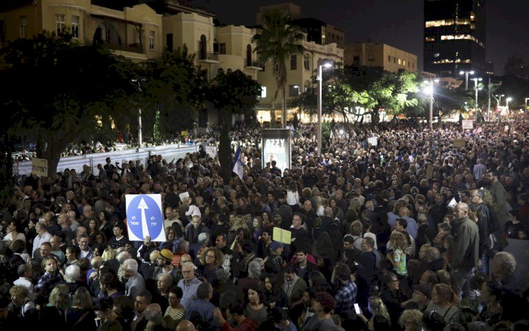 尼坦雅胡涉貪腐 2萬以色列人上街反政府