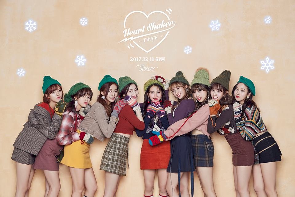 女團Twice新專輯 充滿濃郁耶誕氣氛