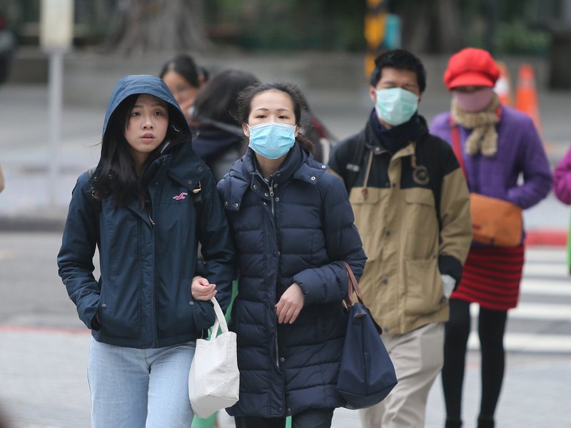 冷氣團接力報到 北部下探13度