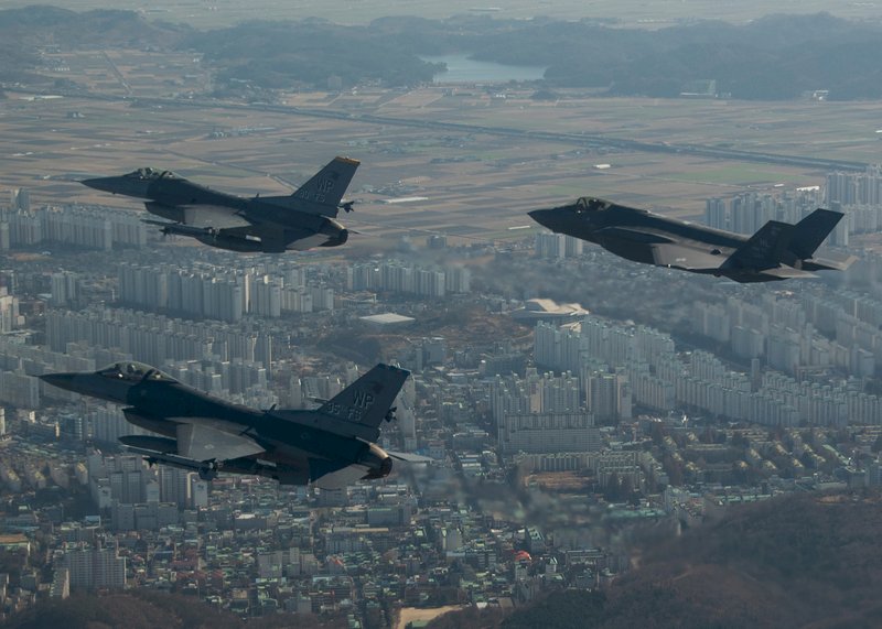 回應北韓射彈 南韓美國進行聯合空軍演習