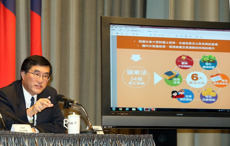 政院版礦業法 民團批「四大皆空」