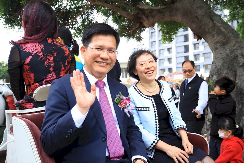 中市反空污遊行 訴求政府減煤抗暖化