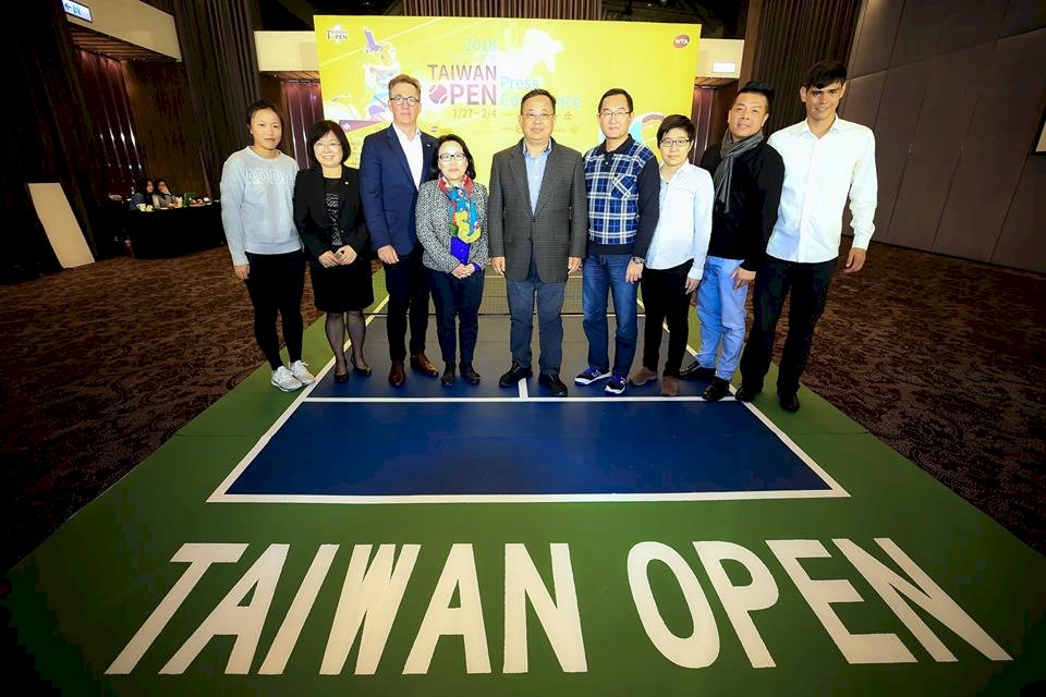 2018WTA台灣公開賽 世界前百好手將爭后