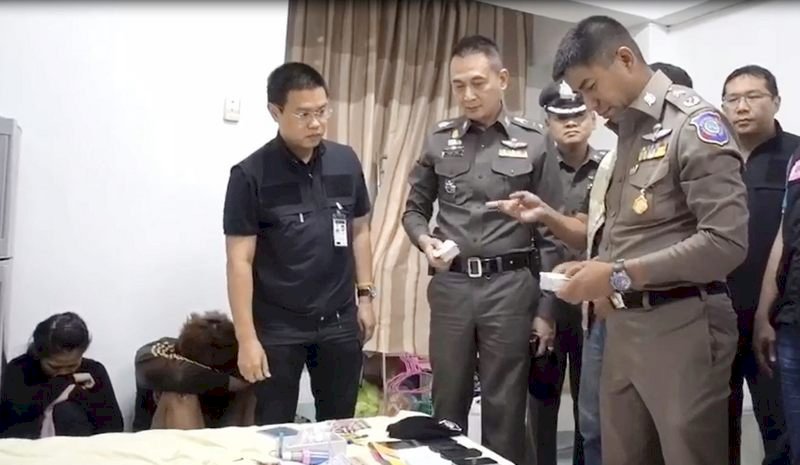 凌姓台男曼谷落網 攜百本泰存摺涉詐騙