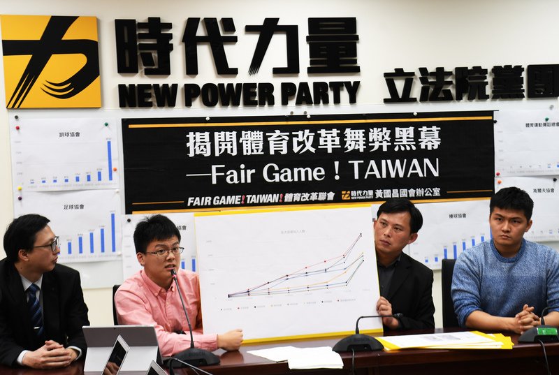 疑人頭會員入體協 黃國昌赴北檢告發