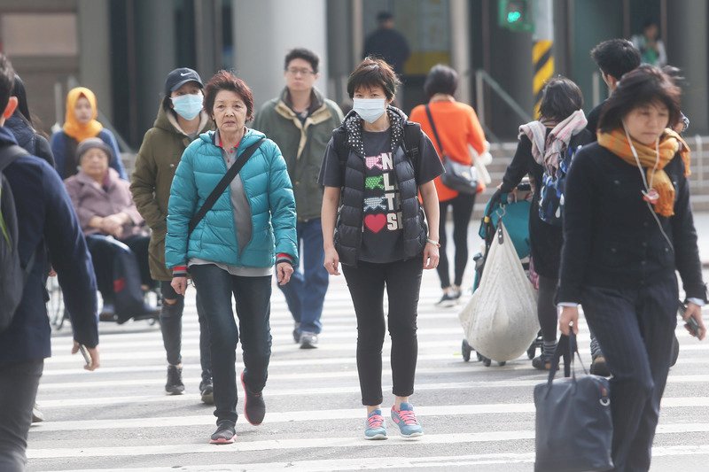 31日冷氣團南下 跨年低溫下探14度