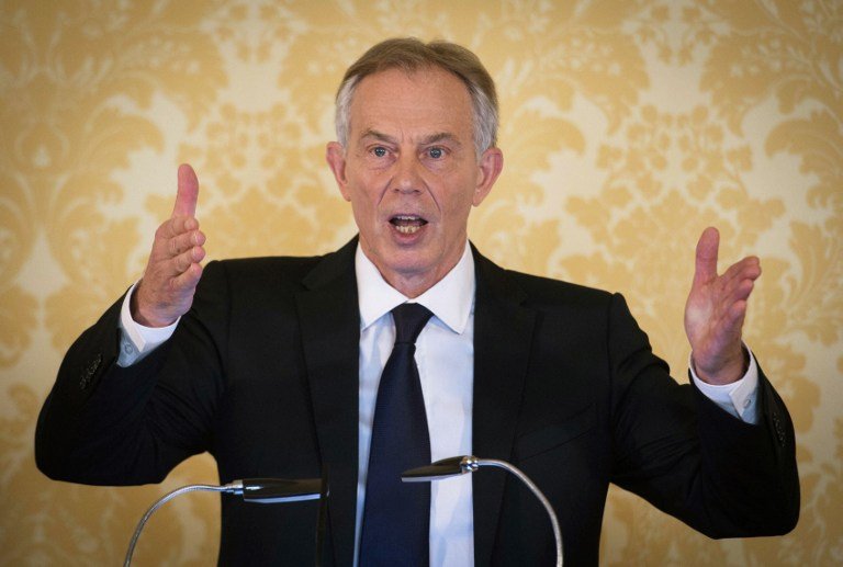 英前首相布萊爾警告工黨 改變或被丟進歷史垃圾桶