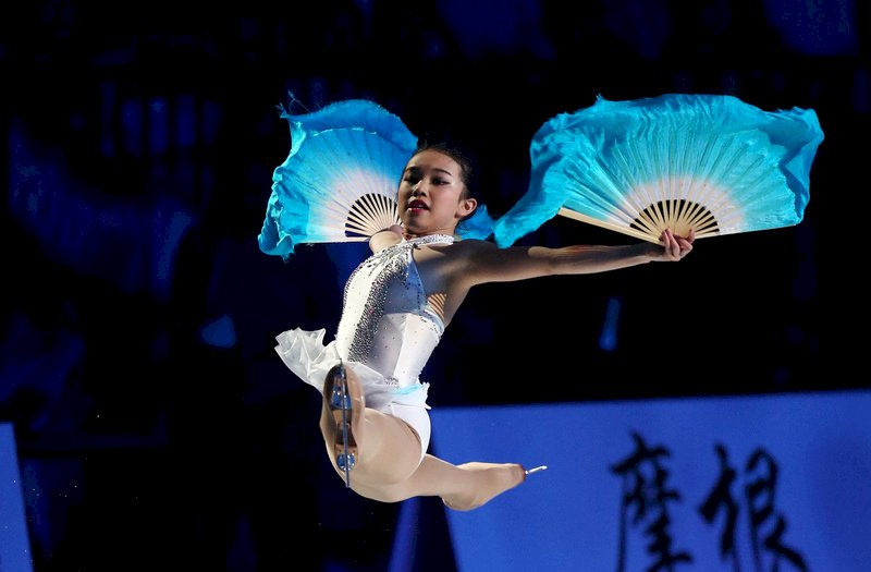 台裔18歲女孩陳楷雯 花式滑冰亮眼新星
