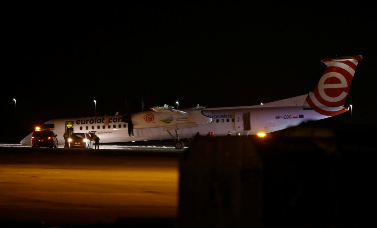波蘭客機緊急降落 蕭邦機場關閉4小時
