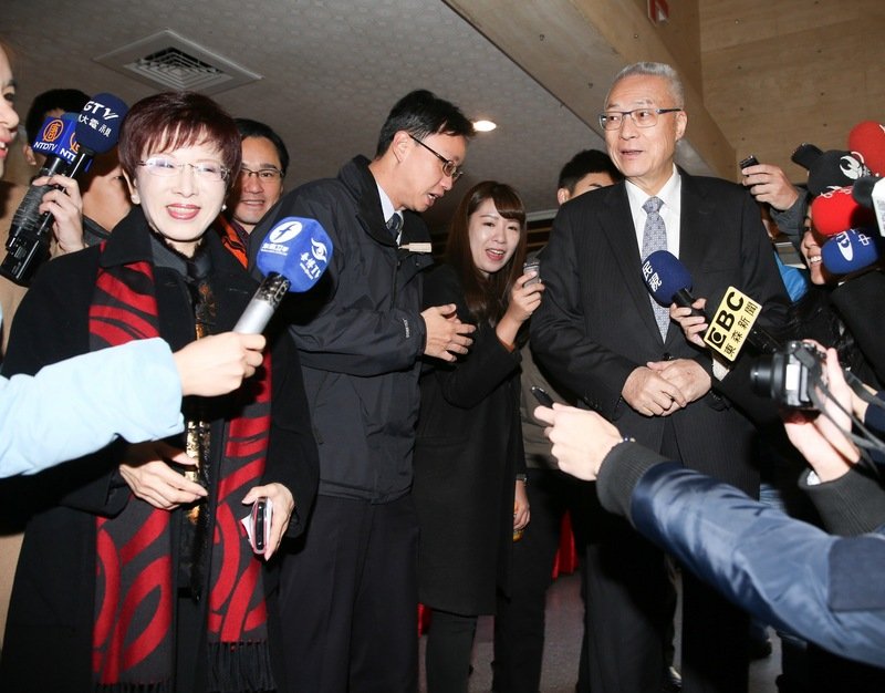 綠營啟動輔選 吳敦義：在野更要認真輔選
