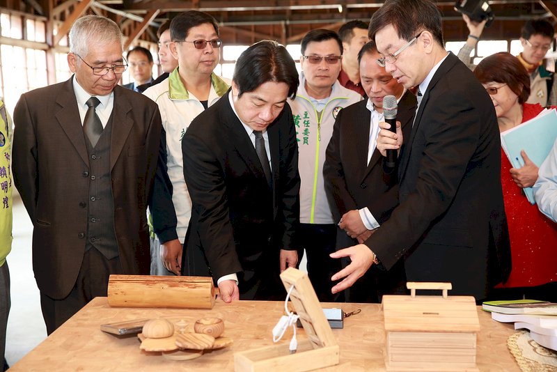 阿里山林業村活化 賴揆：政院大力支持