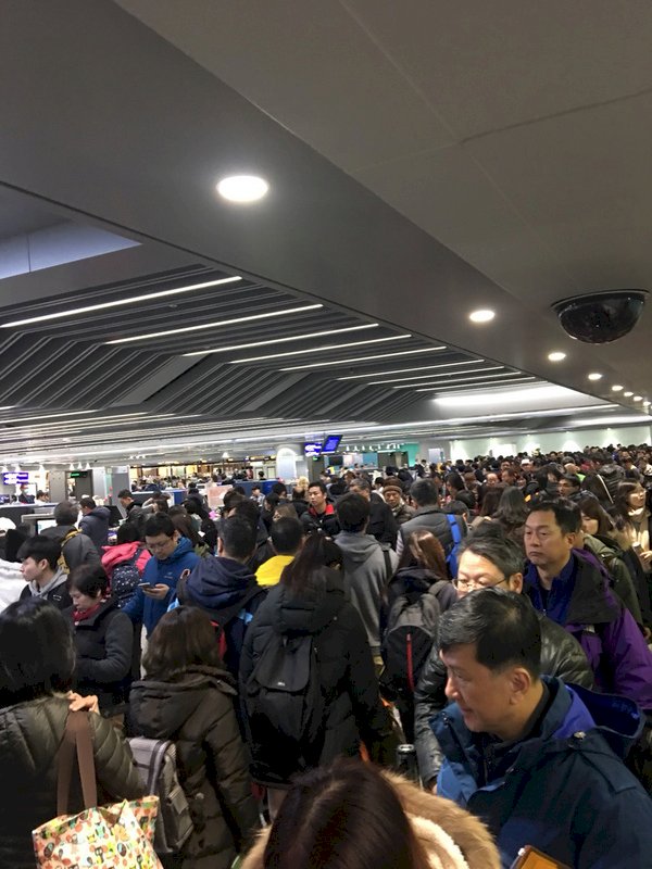 桃機106年旅客近4500萬人次 嚴重超載