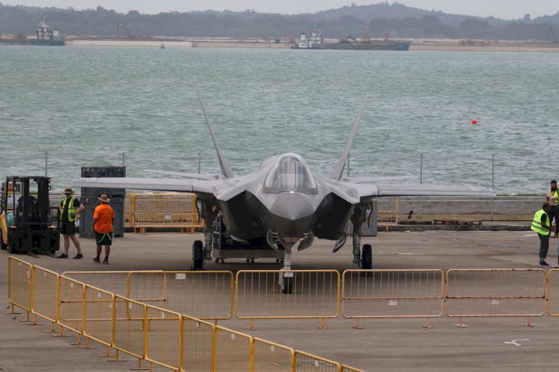 新加坡航空展 F-35B亮相受矚目