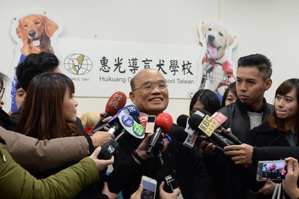 新北市長選戰 蘇貞昌盼黨給吳秉叡機會