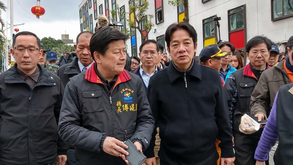 賴揆花蓮勘災 盼盡速救出所有民眾