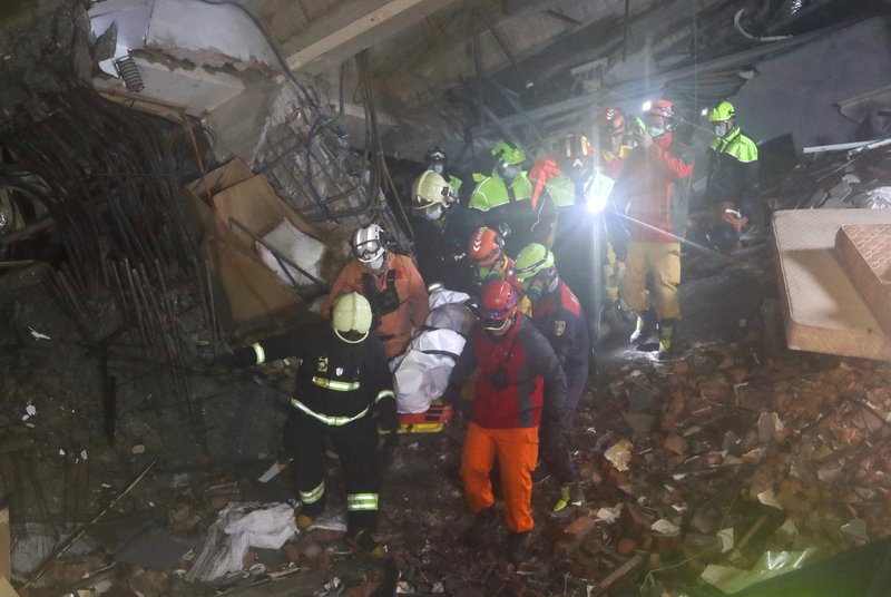 花蓮地震8死 雲門翠堤尋獲女陸客遺體