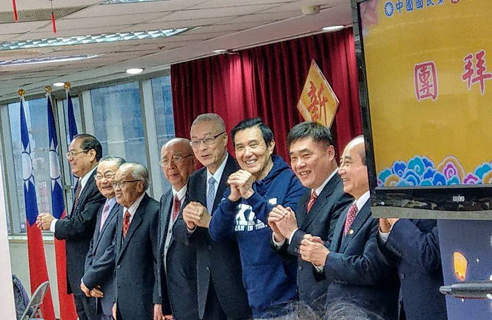 新春團拜 吳敦義期許年底選舉勝利