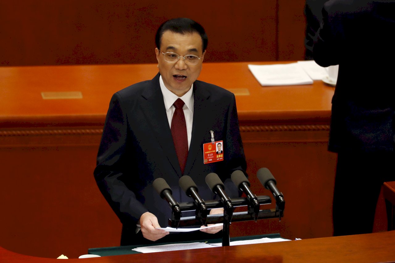 中國政府工作報告 對台方針重申一中